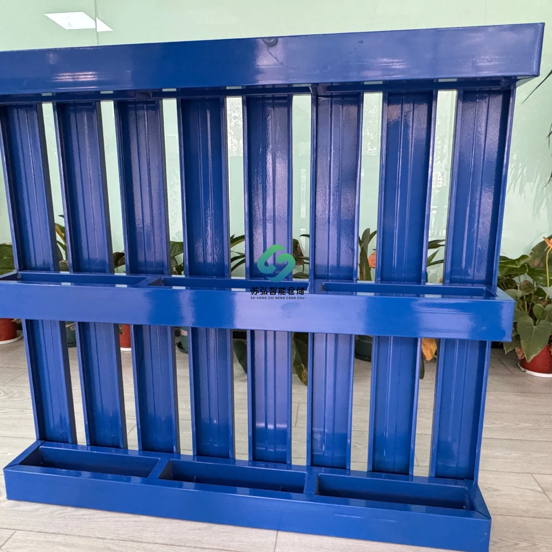 Industrial Warehouse Storage Container Pallet Transportation Stacking Steel Galvanized Lron Metal Pallet