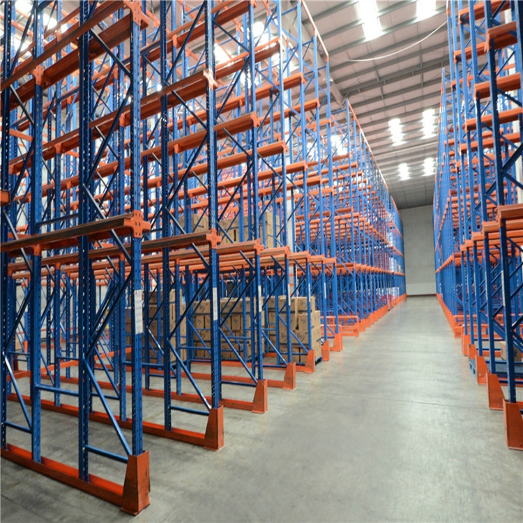 Industrial Warehouse Pallet Storage Solution Drive in Style Racking System