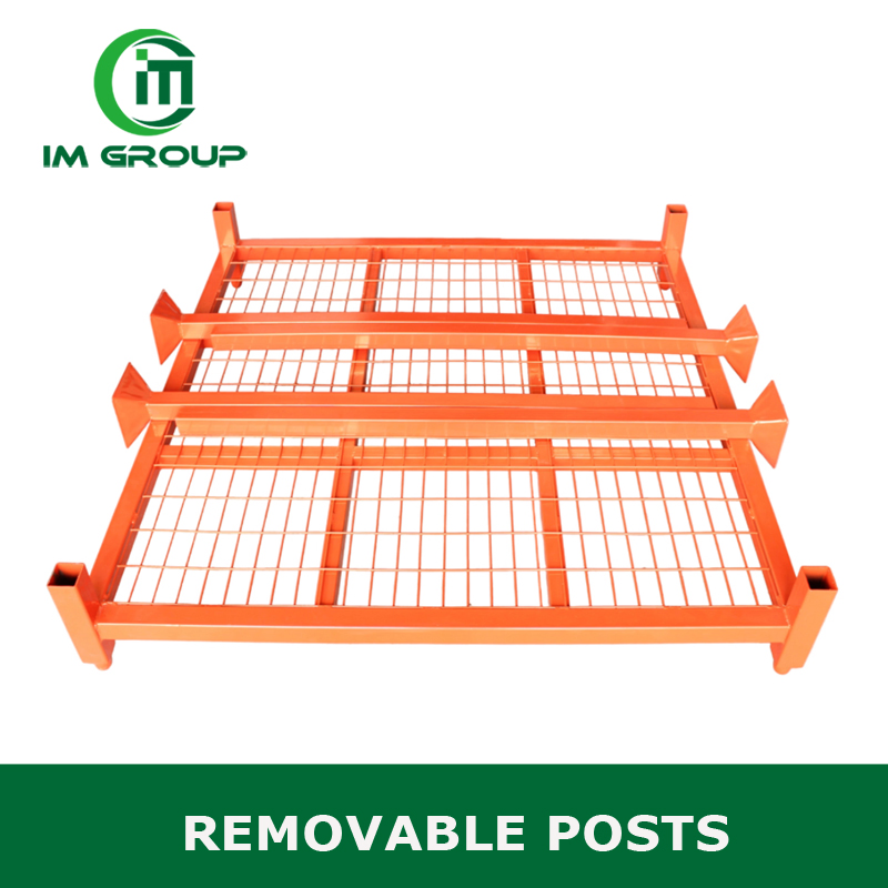 Space-Saving Powder Coating Stacking Mild Steel Tire Pallet for Organized Storage