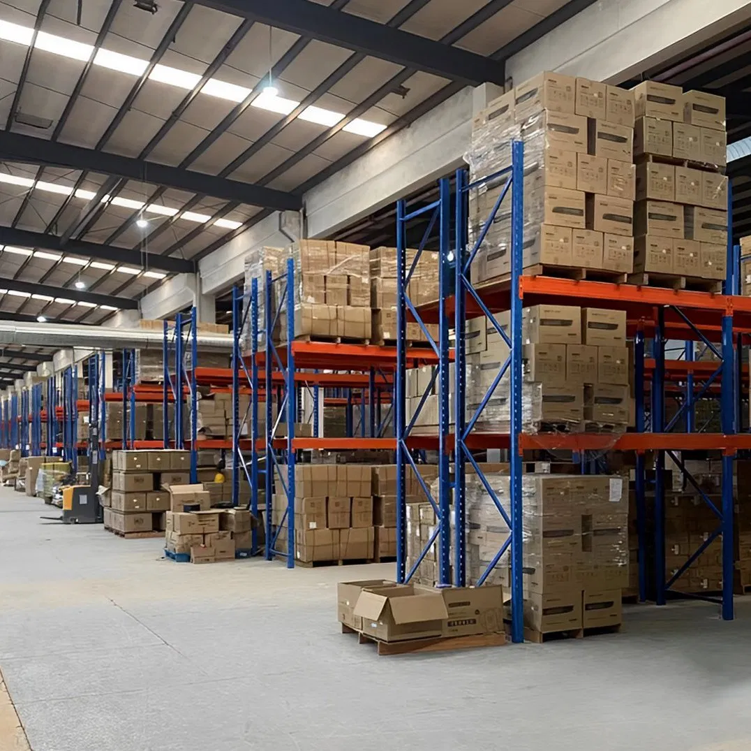 Certification OEM Teardrop Pallet Racking Stacking Racks Shelving Industrial Shelves