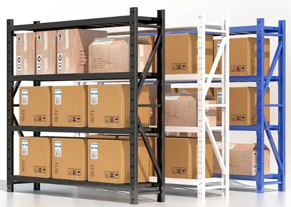 Warehouse Racks Metal Storage Shelving Fabric Roll Rack Drive in Racking