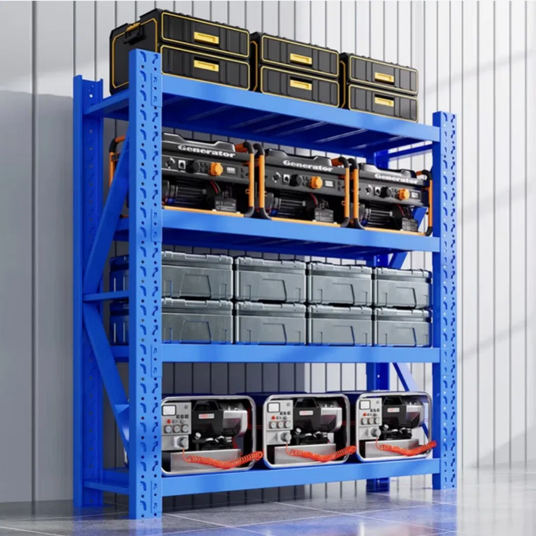 Industrial Pallet Racking Made From Structural Steel for Bulk Warehouse Storage Needs