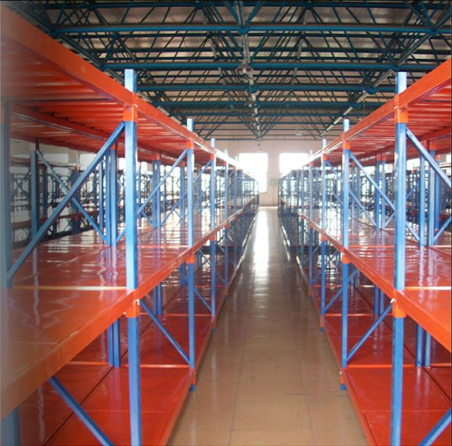 High Quality 500 Kgs Adjustable Cold-Rolled Steel Durable Long Span Factory Sale Shelf Rack