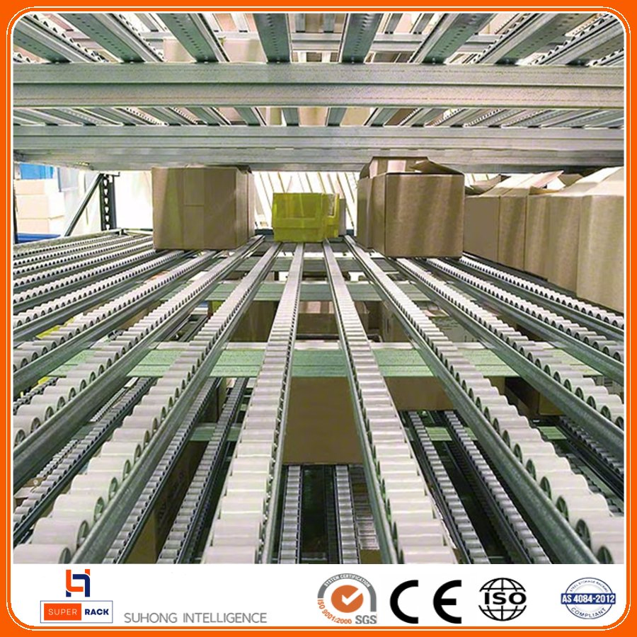 China Manufacturer Warehouse Storage Fifo Carton Gravity Flow Pallet Rack Live Storage Shelving