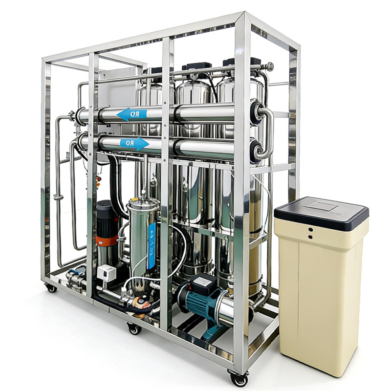 1000lph 500lph Stainless Steel RO System Filtration Plant Water Purification System Reverse Osmosis Water Filter System for Drinking Water Treatment