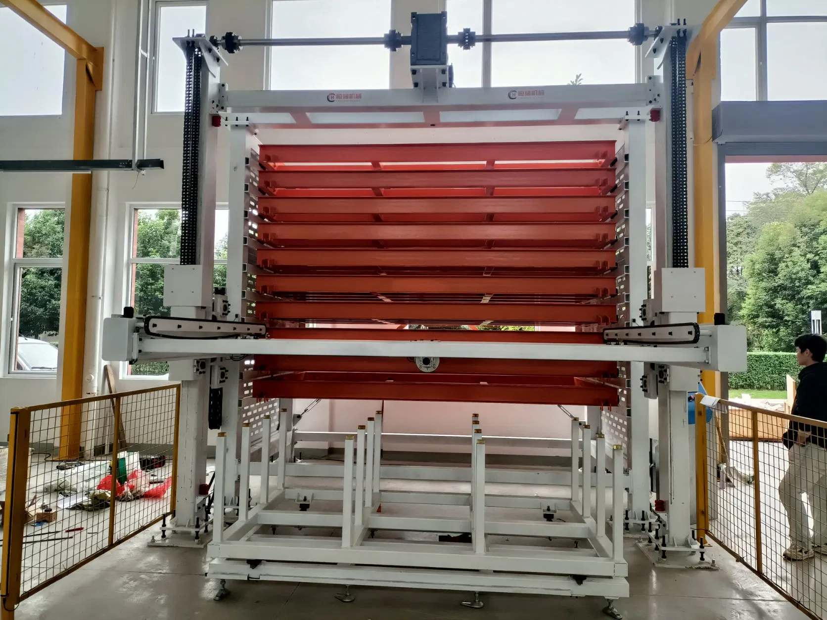 Secure Steel Reserve - Secure Automated Sheet Metal Storage Reserve