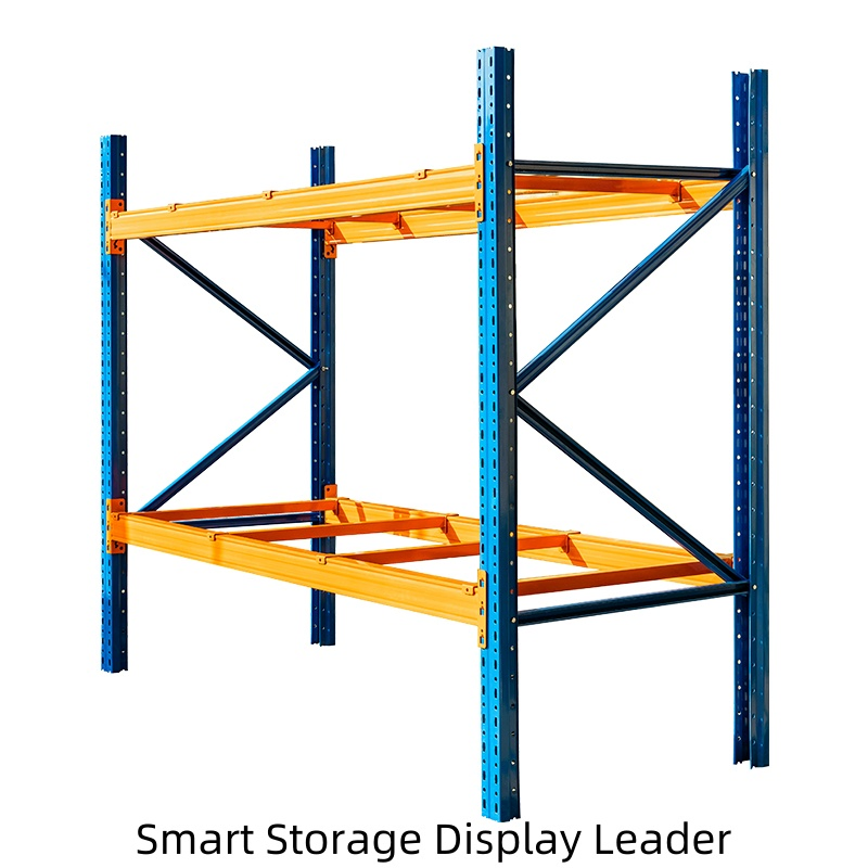 High Capacity Carton Flow Rack for Order Picking in Distribution Centers with Wheeled Tracks and Label Holders