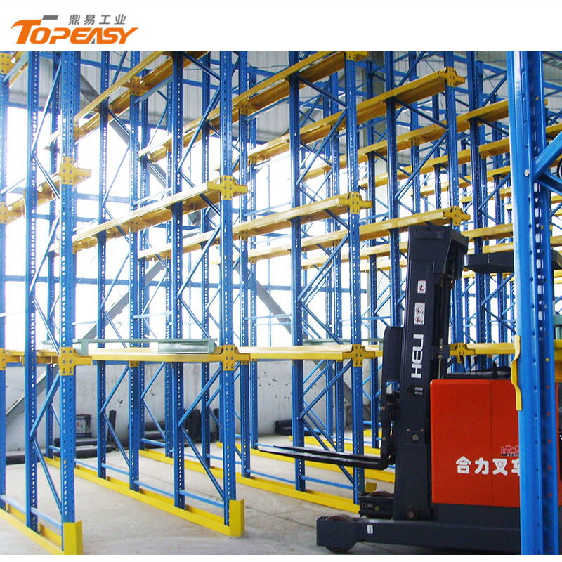 Customized Warehouse Vegetable Storage Rack Drive in Racking System for Coldstore