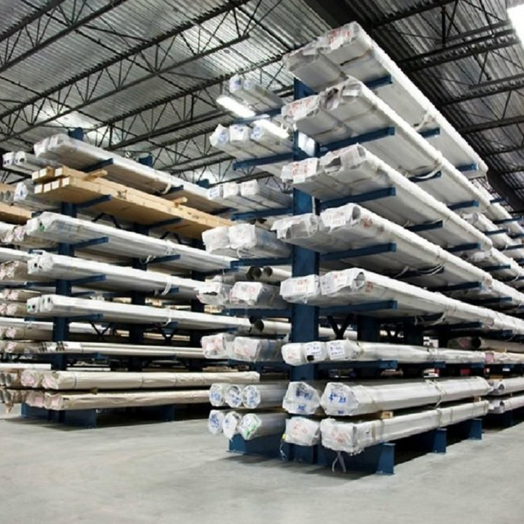 Heavy Duty Double Sided Storage Racks Cantilever Racking for Warehouse Structural Hose Cantilever Shelves