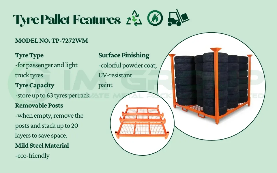 Staking Tire Pallet