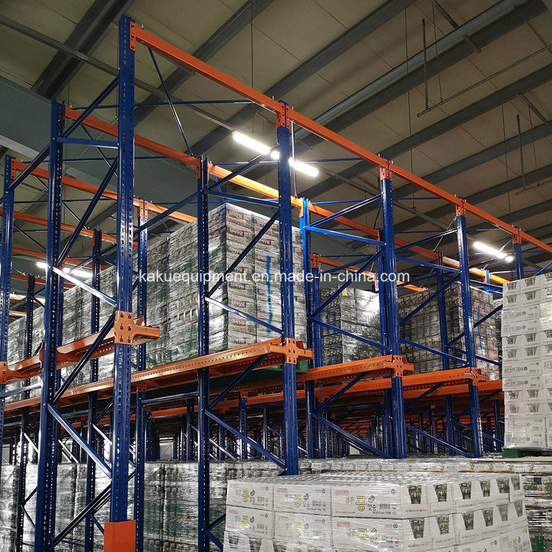 Heavy Duty Industrial Steel Drive-in Pallet Racks for Efficient Warehouse Storage