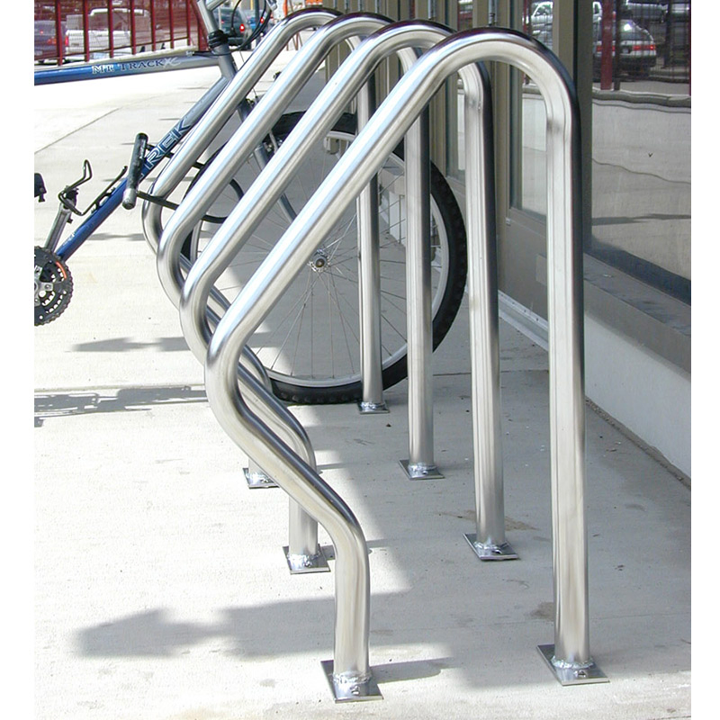 Carbon Steel Powder Coated Best Bike Parking Display Rack Stand