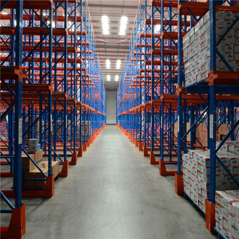 Heavy-Duty Steel Drive-in Racking for Efficient Warehouse Storage