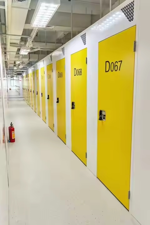 Hot Sale Cheap Metal Steel Storage Facility Units Secure Self Storage Lockers