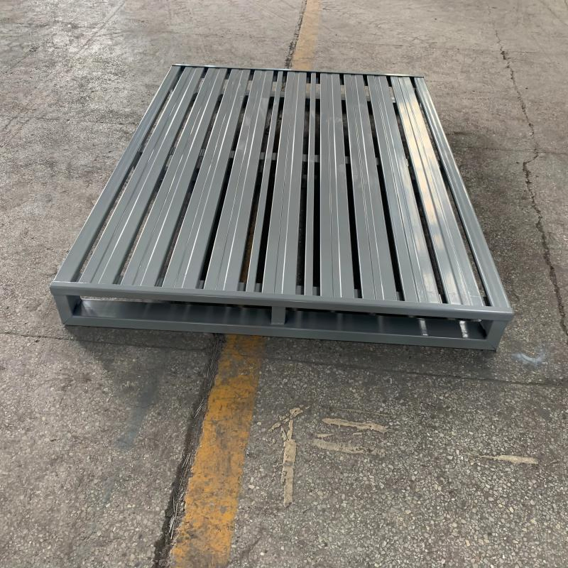 Single/ Double Faced 4 Way Entry Load Warehouse Metal Steel Pallets