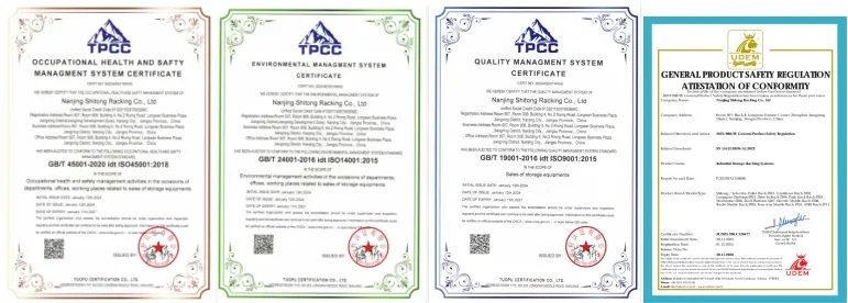 Certificates