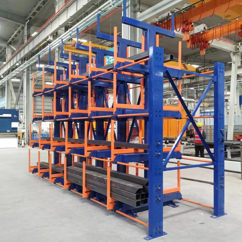 Factory Price Drawer Type Plate Rack Telescopic Cantilever Pallet Rack Storage Rack