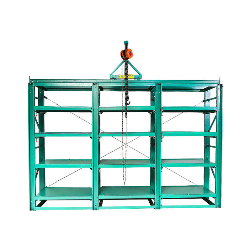 High Quality Mold Rack Systems with Reinforced Beams and Safety Pins for Secure Storage of Heavy Molds and Industrial Equipment