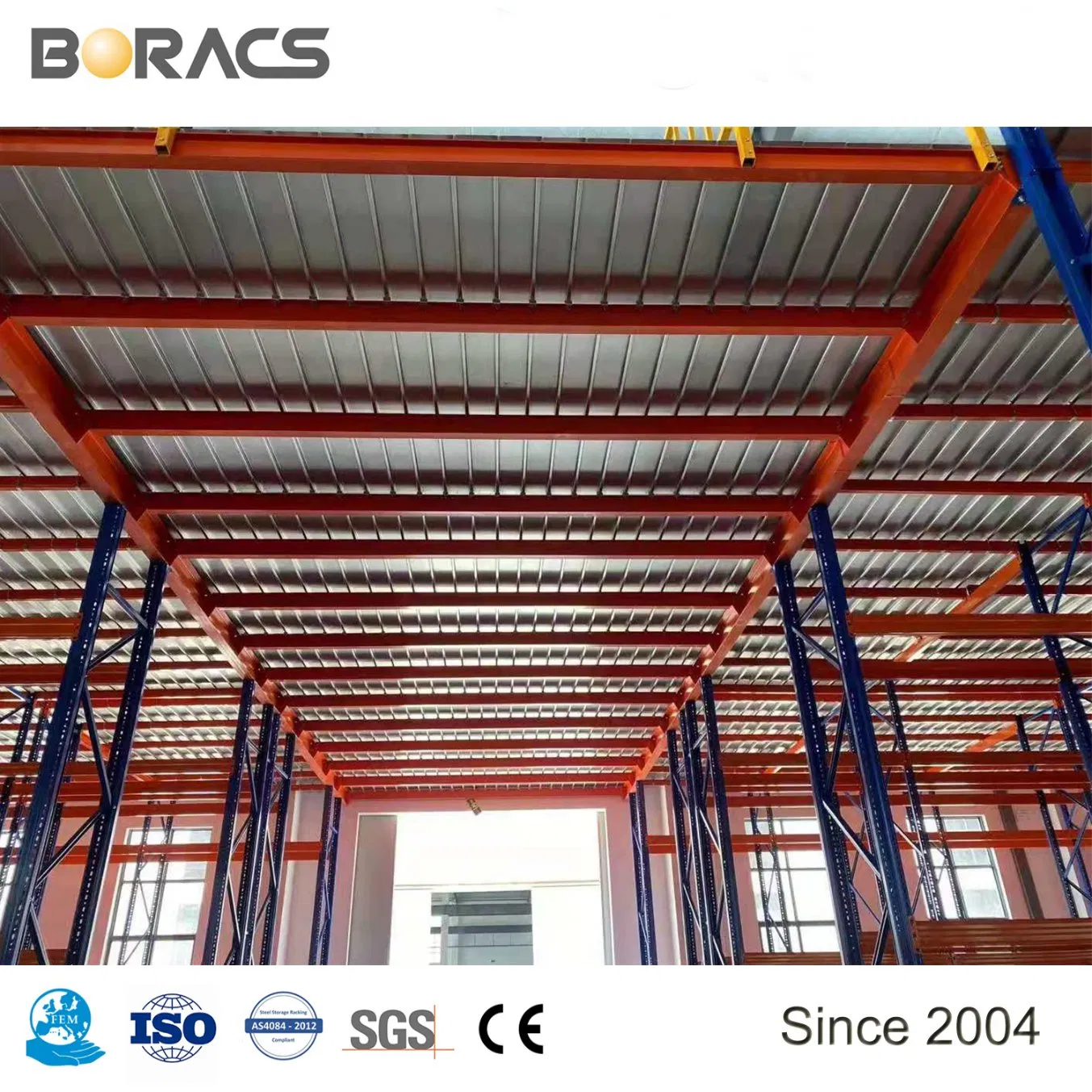 Durable Multi-Levels High Warehouse Storage Steel Mezzanine From Chinese Factory with Competitive Price