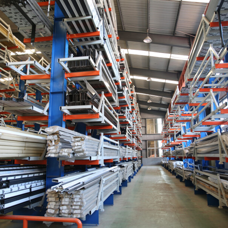 Innovative Products Durable Construction Steel Warehouse Storage Shelf Cantilever Racking