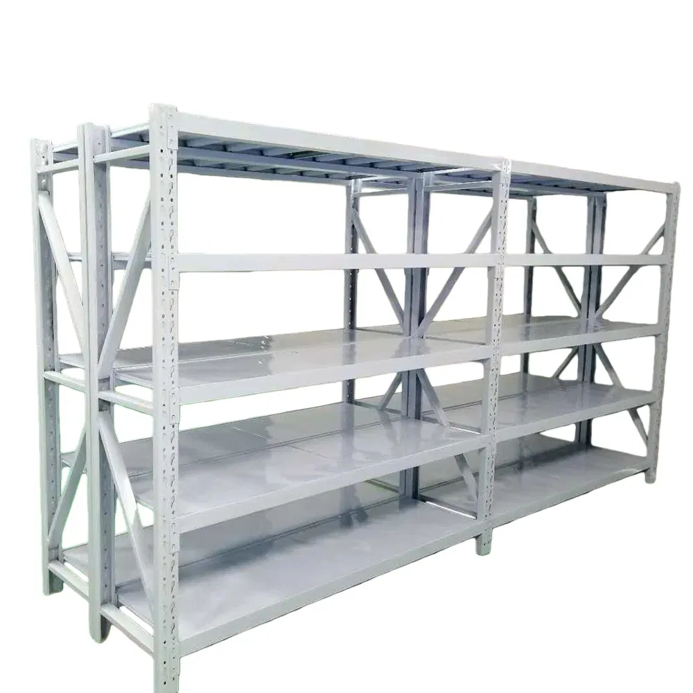 Hot Sale Light Duty Storage Shelf Racking System Quality Certificated Widespan Garage Rack Factory Price Steel Metal