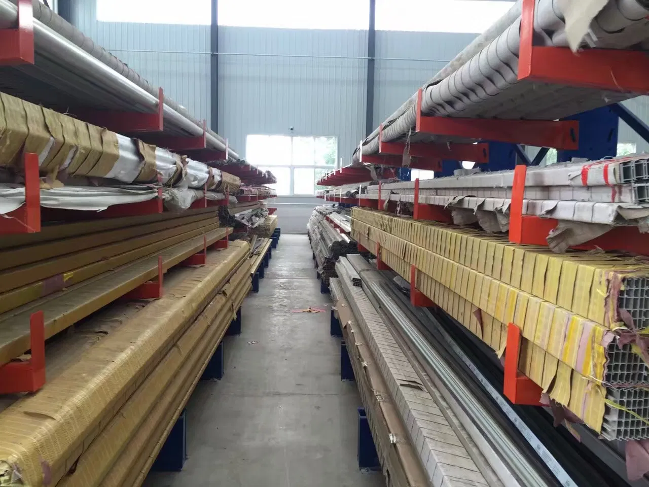 Secure Car Safety Heavy Duty Cantilever Rack for Auto Repair Service Shops