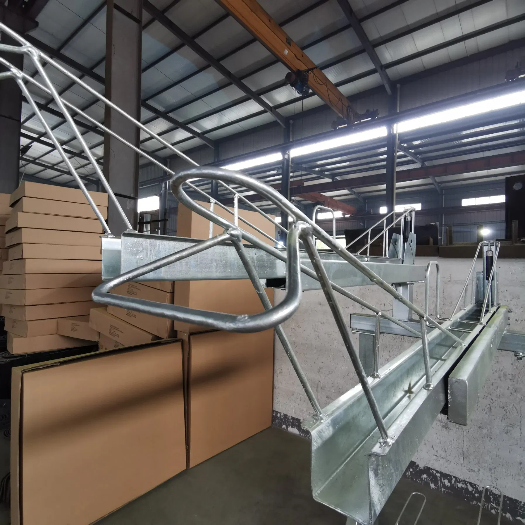 Carbon Steel Cycle Storage 4 Stands Double Deck Bike Rack for Garage