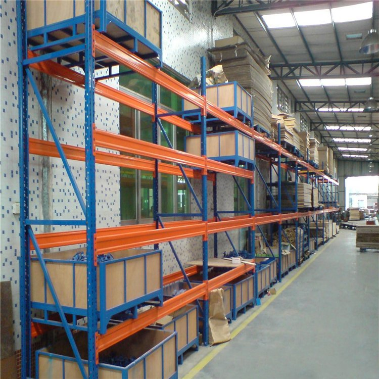 75mm Pitch Dexion Hole Type Upright and 50.8mm Pitch Teardrop Upright Heavy Duty Pallet Rack for Storage