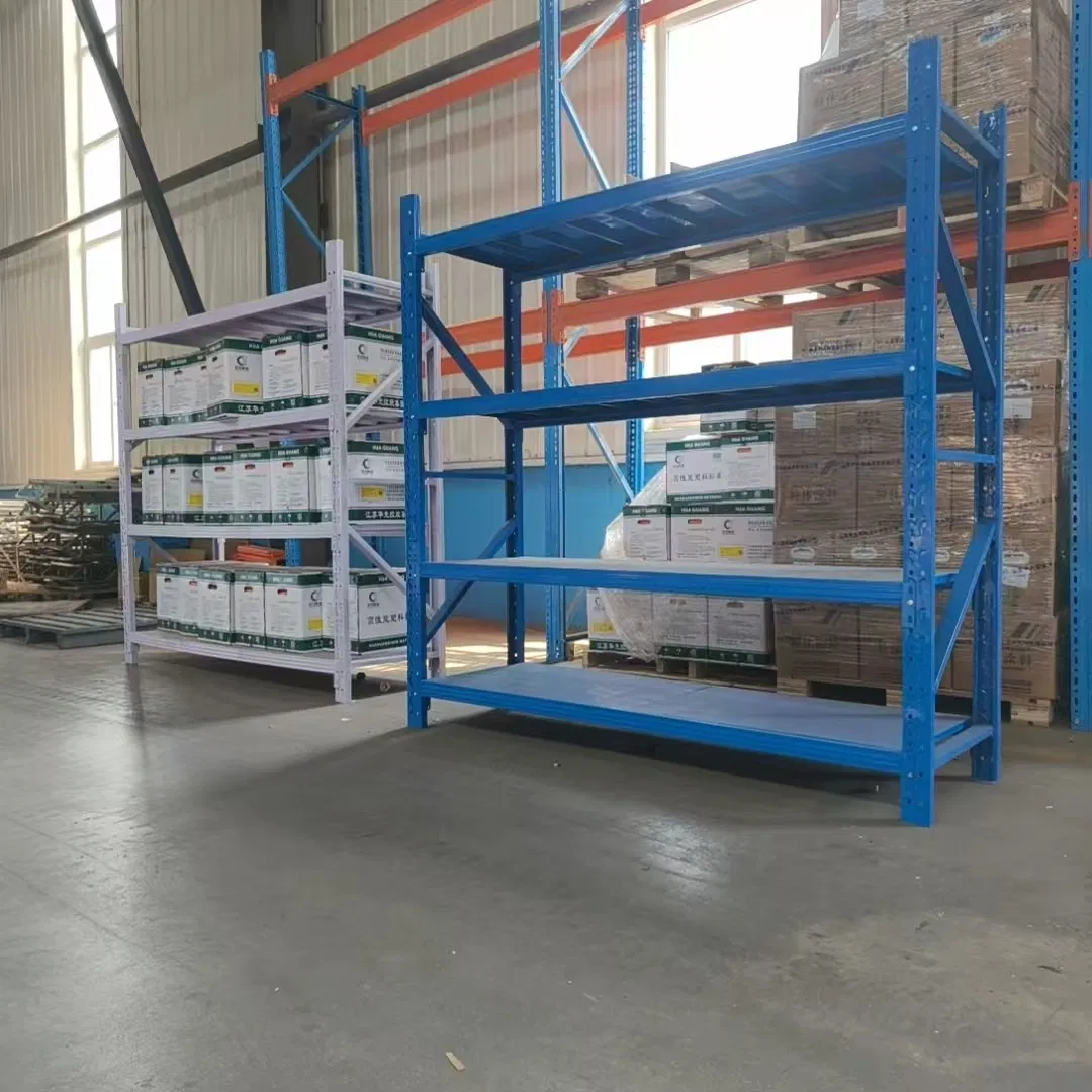 Professional Medium Duty Rack Warehouse Storage Solution with Safety Standards Compliance