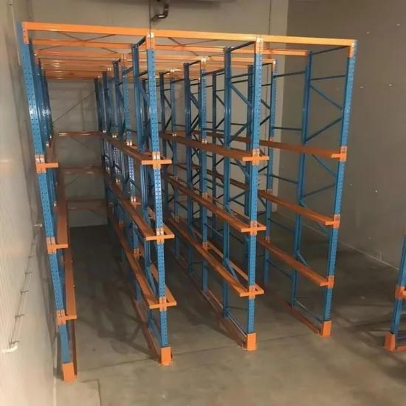 Durable Drive-in Storage Rack for Heavy Industrial Applications