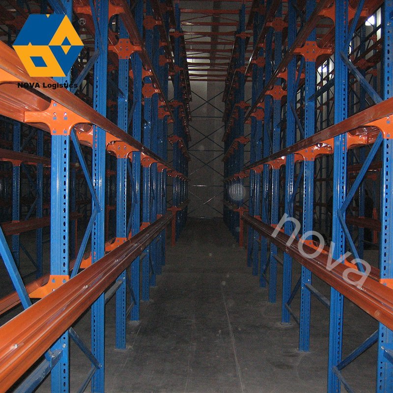 Fifo Customized Q235 Steel Metal Storage Drive-in Rack Shelves Industrial Warehouse Heavy Duty Pallet Racking Beam Frame Forklift Truck Drive in Rack