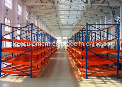 Heavy-Duty Galvanized Wire Mesh Teardrop Pallet Rack System