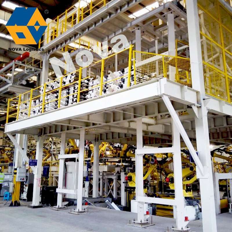 Customized Mezzanine Floor Warehouse Heavy Duty Storage Steel Structure Platform Mezzanine Racking