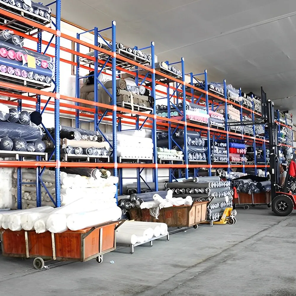 Certification OEM Teardrop Pallet Racking Stacking Racks Shelving Industrial Shelves