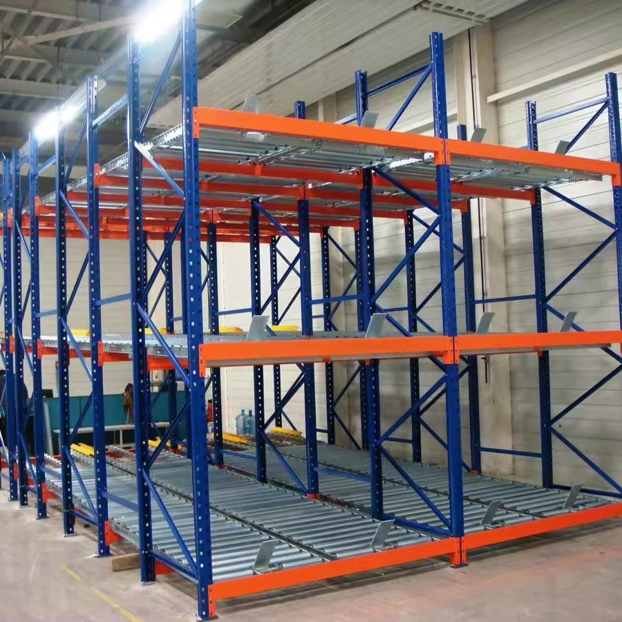 Carton Case Flow Rack System Gravity Flow Storage Pallet Rack
