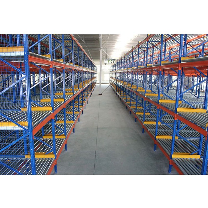 Jinhui Gravity System Stacking Racks Shelves Heavy Duty Storage Rack Warehouse Pallet Racking System Carton Flow Rack