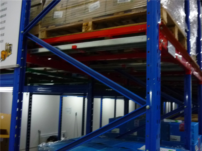 Advanced Gravity Flow Pallet Rack for Streamlined Storage Solutions