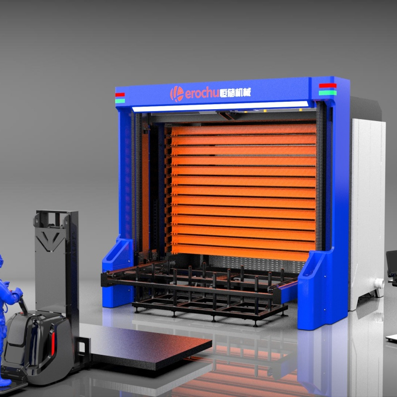 Secure Steel Reserve - Secure Automated Sheet Metal Storage Reserve