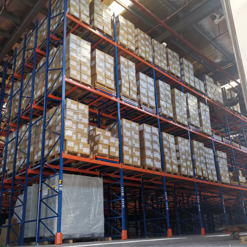 Forklift Multi Storage Warehouse Metal Steel Pallet Rack with Trolley Cart