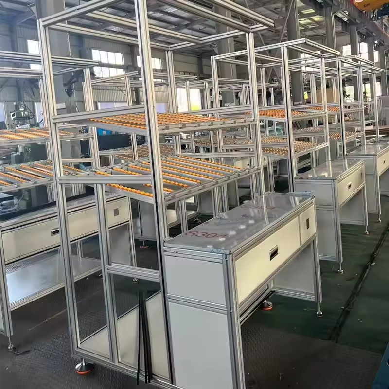 Factory Price Gravity Carton Flow System Pallet Flow Racking with Roller