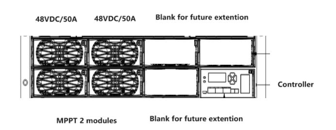 19inch 1u Embedded 24V 450A Rectifier DC Power Supply System