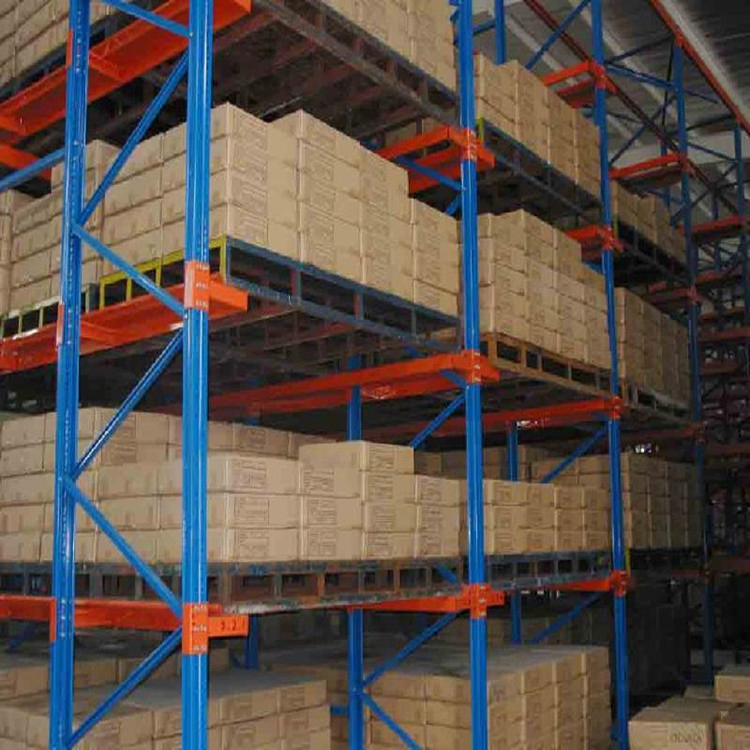 Industrial Warehouse Pallet Storage Solution Drive in Style Racking System