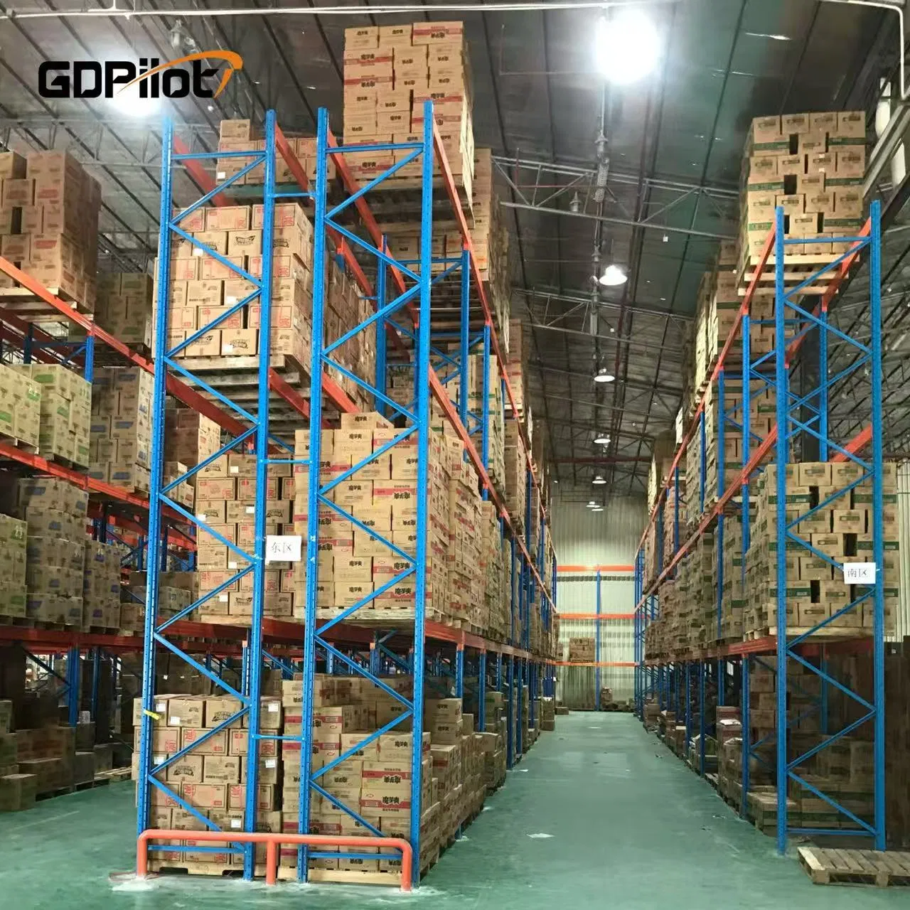 Customizable Multi Level Warehouse Shelving with Teardrop Uprights for Easy Beam Adjustment Heavy Duty Rack