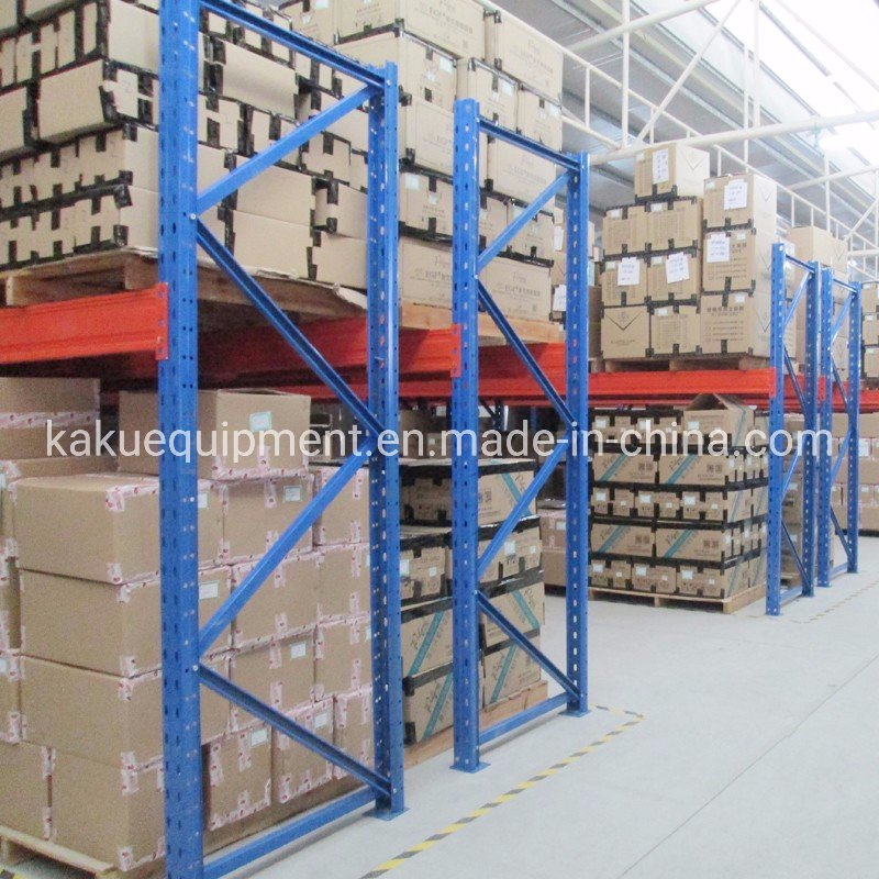 Heavy-Duty Galvanized Wire Mesh Teardrop Pallet Rack System