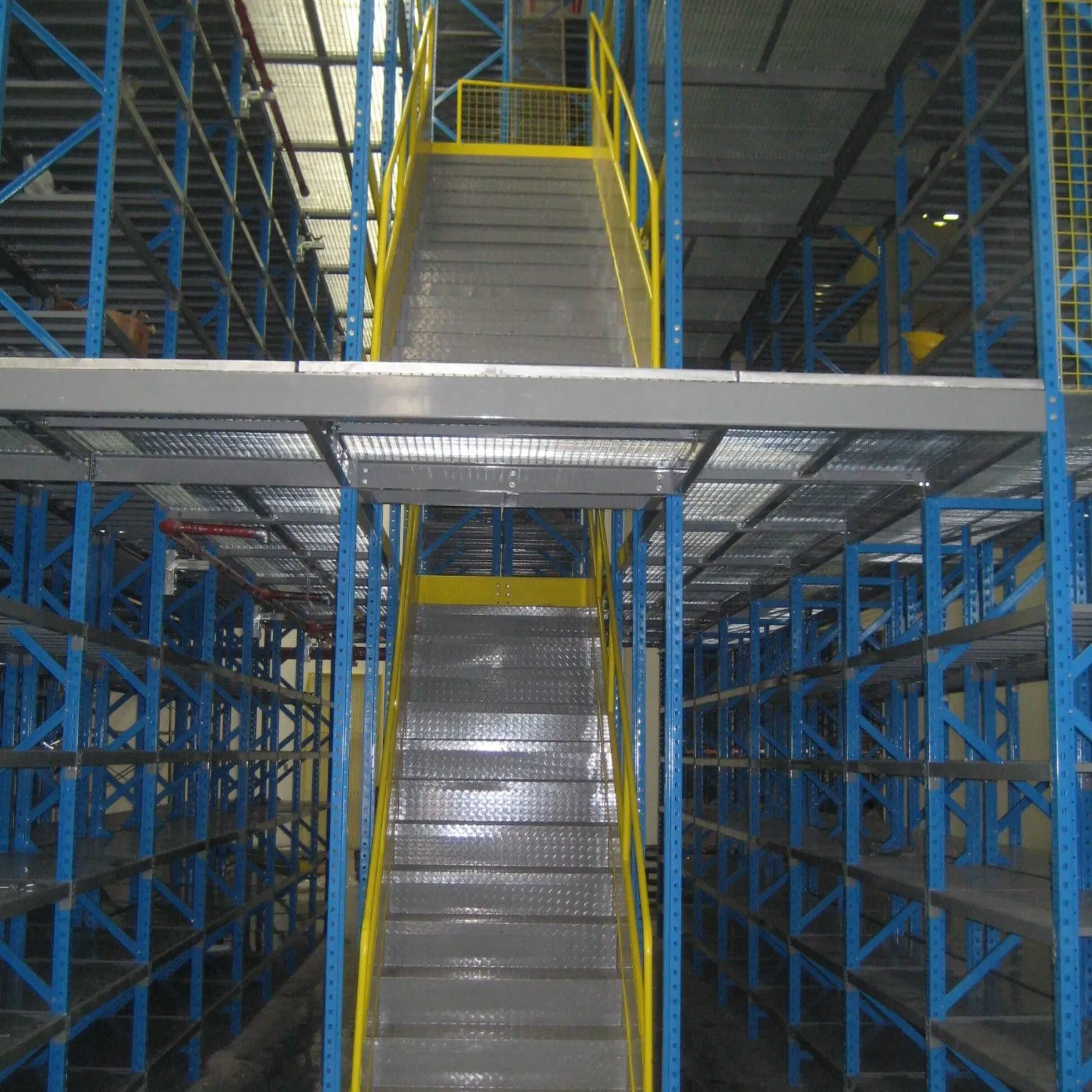 Steel Structural Mezzanine Rack Multi-Tier Racking System Storage Racks Mezzanine with Space Office for Warehouse Rack