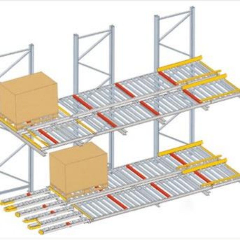 Heavy Duty Q235B Steel Gravity Carton Flow Racking