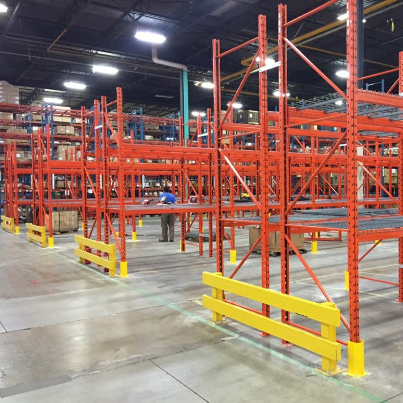 Heavy-Duty Teardrop Pallet Racking System for Custom Storage Solutions