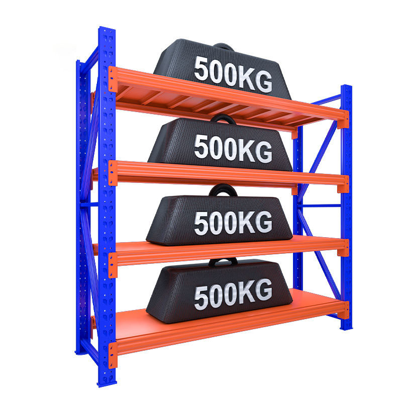 Warehouse Rack Medium Duty Long Span Shelf Micro Shelf System Metal Pallet Shelves Steel Storage Shelving