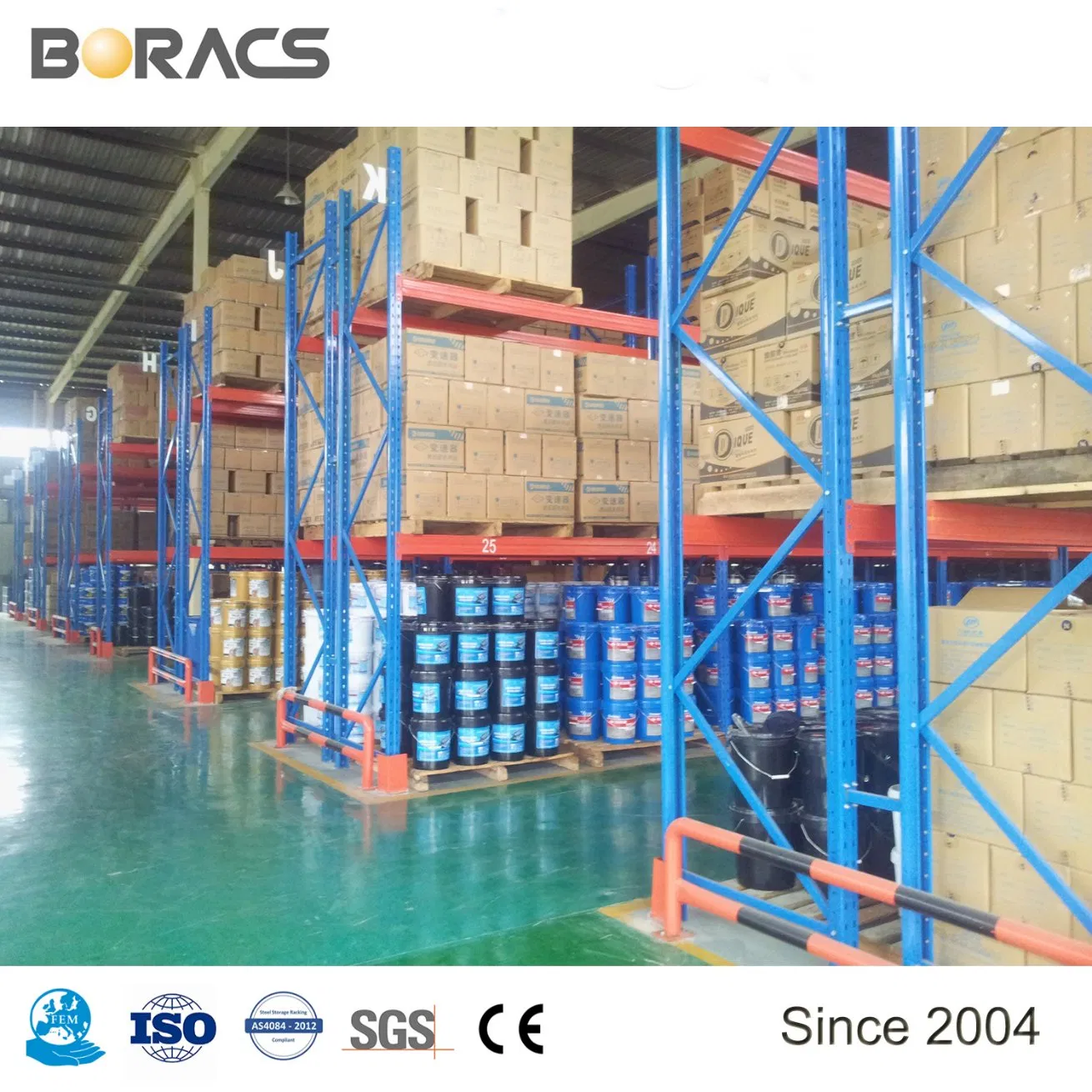 OEM and ODM Adjustable Heavy Duty High Quality Warehouse Industrial Storage Metal Pallet Rack with Competitive Price