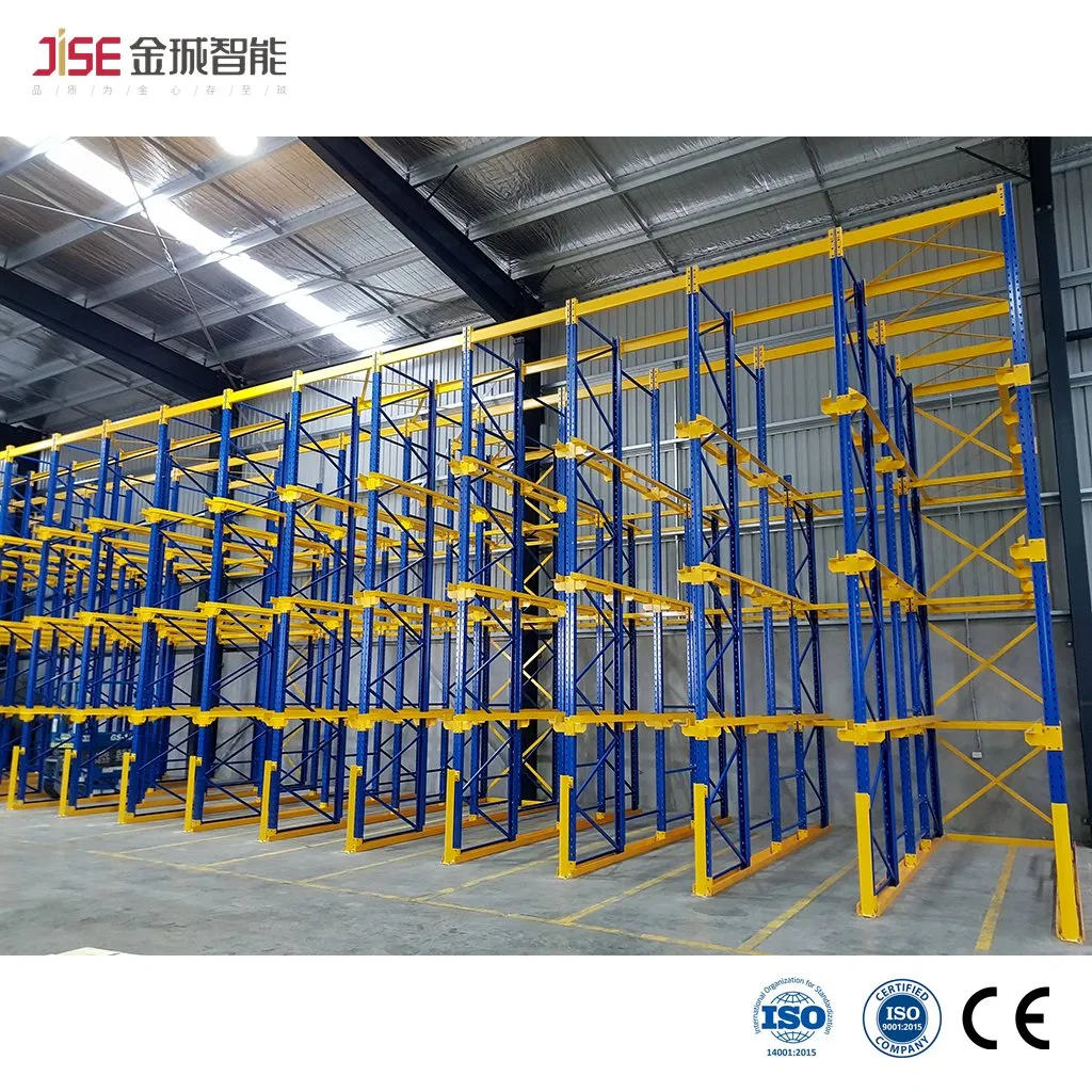 Jise Structural Q235 Drive-in Pallet Racking.